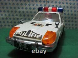 Vintage Toy Datsun Fairlady 280 Z Patrol Car Battery Operated, 35 CM