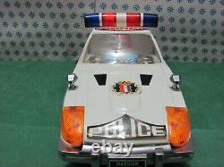 Vintage Toy Datsun Fairlady 280 Z Patrol Car Battery Operated, 35 CM