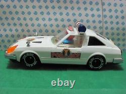 Vintage Toy Datsun Fairlady 280 Z Patrol Car Battery Operated, 35 CM