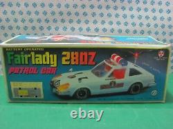 Vintage Toy Datsun Fairlady 280 Z Patrol Car Battery Operated, 35 CM