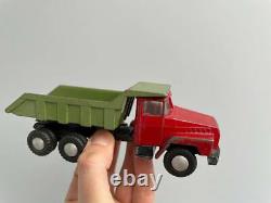 Vintage Toy Dump truck KRAZ Metal USSR Rare Soviet Car