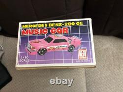 Vintage Toy MERCEDES-BENZ 280 CE MUSICAL ACTION CAR NIB Sealed 19 Scale