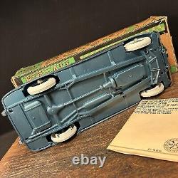 Vintage Toy Marx USA Fix All Sport Car Blue Jaguar XK-120 Convertible w Box