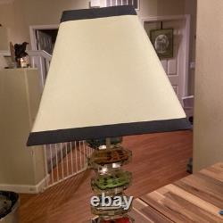 Vintage Toy Matchbox Hot Wheels Size Cars in Acrylic Cubes Stacked Lamp