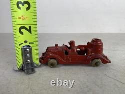 Vintage Toy Metal Car Red 43B3