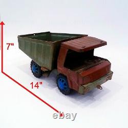 Vintage Toy OLD Car Truck Metal USSR 1980s Zaporozhye steel VTG