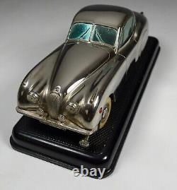 Vintage Toy Prameta Jaguar Sports Car XK 120 Desk Model Streamlined 1950's