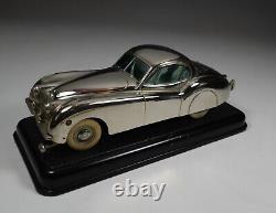 Vintage Toy Prameta Jaguar Sports Car XK 120 Desk Model Streamlined 1950's