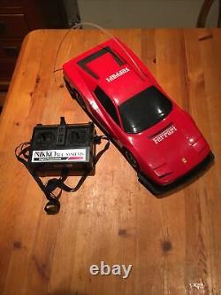 Vintage Toy Sports Car 1980s Nikko RC Ferrari Testarossa Radio Controlled Japan