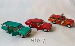 Vintage Toys Cars Volga GAZ-24 and 2402 1/43 USSR Soviet