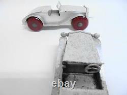 Vintage Toys- Two BILBAX Silver King Toy Sports Cars 1940/50