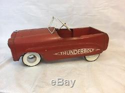 Vintage Triang pedal car THUNDERBOLT (5)