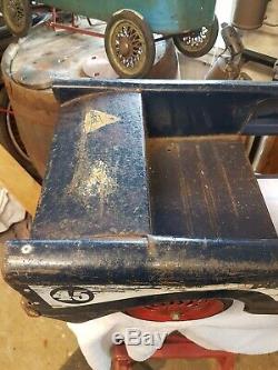 Vintage Triange Police Pedal Car Believed To Be 1960s