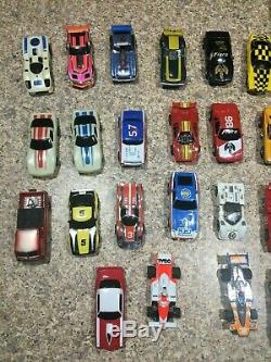 Vintage Tyco Pro Afx Tyco Ho Slot Car Lot 50 Cars With 4 Spare Bodies & Parts