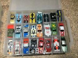 Vintage Tyco Pro Afx Tyco Ho Slot Car Lot 50 Cars With 4 Spare Bodies & Parts