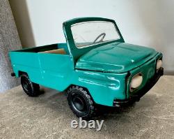 Vintage USSR Luaz Metal Tin Toy Car Soviet Metal Toy