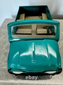 Vintage USSR Luaz Metal Tin Toy Car Soviet Metal Toy