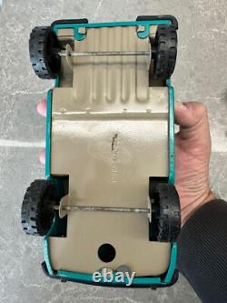 Vintage USSR Luaz Metal Tin Toy Car Soviet Metal Toy