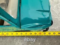 Vintage USSR Luaz Metal Tin Toy Car Soviet Metal Toy