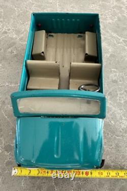 Vintage USSR Luaz Metal Tin Toy Car Soviet Metal Toy