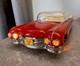Vintage USSR Soviet Red Cadillac Eldorad Car USSR Rare Toy Battery Op RC