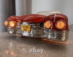 Vintage USSR Soviet Red Cadillac Eldorad Car USSR Rare Toy Battery Op RC