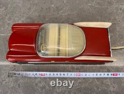 Vintage USSR Soviet Red Cadillac Eldorad Car USSR Rare Toy Battery Op RC