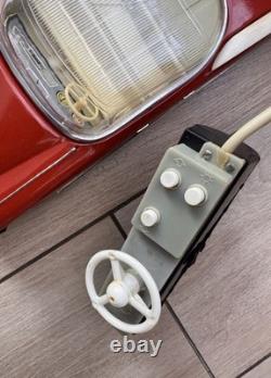 Vintage USSR Soviet Red Cadillac Eldorad Car USSR Rare Toy Battery Op RC