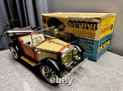 Vintage USSR Tin Toy Phaeton Car Soviet Big Model Toy Car Battery Operated
