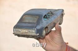 Vintage Unique FORD CAPRI Fine Litho Batterie Car Tin Toy, Collectible