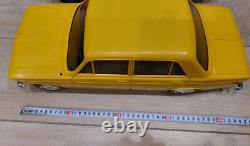 Vintage Ussr Large 17.5'' (45 Cm) Two Plastic Vaz Lada Car Toys Models