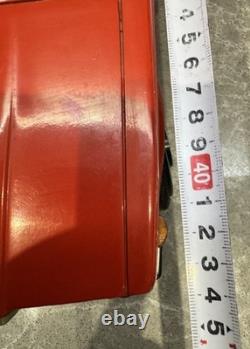 Vintage Ussr Soviet Large 17.5'' (45 Cm) Two Plastic Vaz Lada Car Toys Models