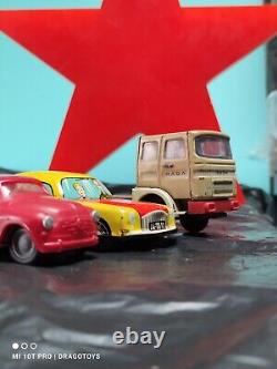 Vintage Volga Gaz 21 Toy Car Cabriolet Zil Zim Zis Chaika Soviet Era Ussr Cccp