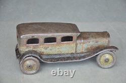Vintage Wind Up K. K Trademark 3771 Litho Car Tin Toy, Japan