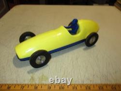 Vintage Wind Up Toy Race Car 1950's 1960's Pagliuso Eng. Co. Glendale, Calif