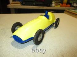 Vintage Wind Up Toy Race Car 1950's 1960's Pagliuso Eng. Co. Glendale, Calif
