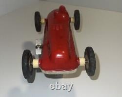 Vintage Wind-up Open Wheel Race Car by Rite Spot Plastic Prod. Working