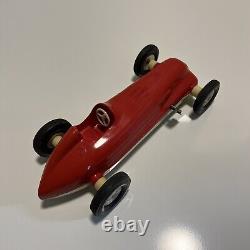 Vintage Wind-up Open Wheel Race Car by Rite Spot Plastic Prod. Working