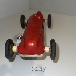 Vintage Wind-up Open Wheel Race Car by Rite Spot Plastic Prod. Working