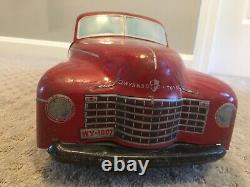 Vintage Wyandotte Toy Town Estate Car 20 Litho 1940s Pressed Steel