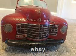 Vintage Wyandotte Toy Town Estate Car 20 Litho 1940s Pressed Steel