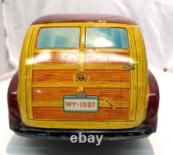 Vintage Wyanoot Toys Toytown Estate Woody Car 1940's