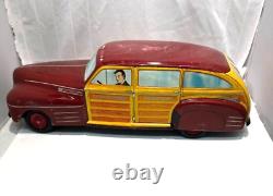 Vintage Wyanoot Toys Toytown Estate Woody Car 1940's