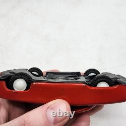 Vintage Y4935 Tin Toy Car Carrier With 2 Cars Made In Japan Read Description