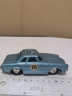 Vintage Yonezawa Mercedes 230SL Tin Toy Car Japan 1970s Pull-Back Magic Motor