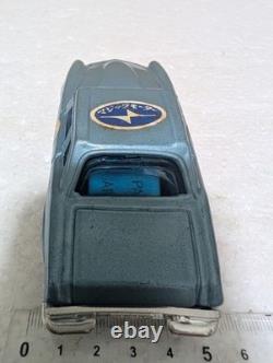 Vintage Yonezawa Mercedes 230SL Tin Toy Car Japan 1970s Pull-Back Magic Motor