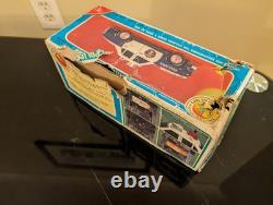 Vintage Yonezawa Talking Police Car Toy Friction Powered Metal Working Japanese