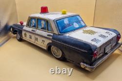 Vintage Yonezawa Toyopet Crown Police Tin Toy Japan 40cm 15.7 Large Car Rare