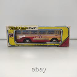 Vintage Yonezawa Toys Tin Toy Car 1960s Hato Bus Made in Japan Showa Retro 6.25