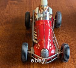 Vintage Yonezawa/tomy Special Racer #5 Tin Friction Made In Japan With Box Nos
